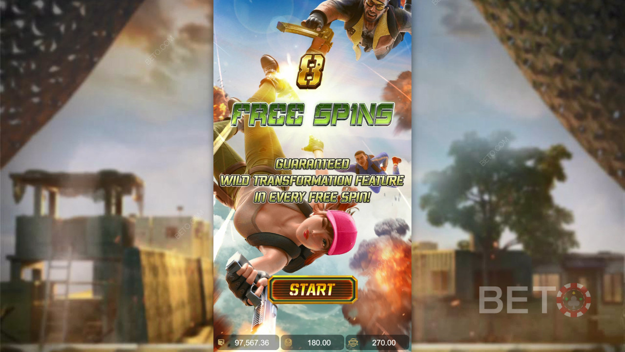 Score 1,690x Your Wager in the Battleground Royale Pokie Game!