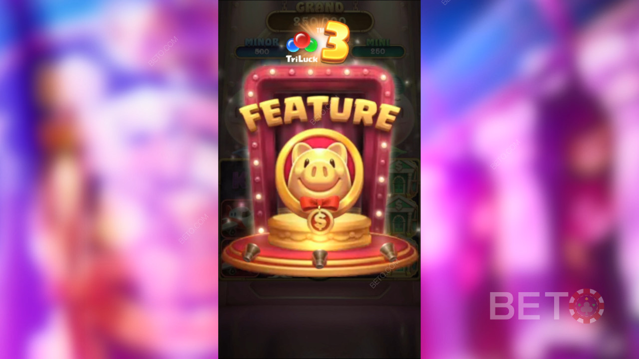 Bonus Features Unpacked in 3 Lucky Piggy by TaDa Gaming