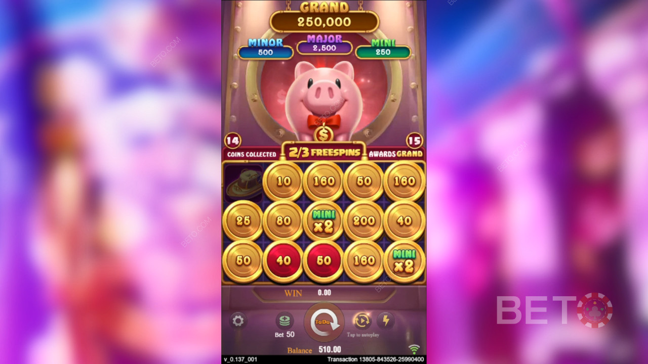 Theme & Design: Lavish Piggy Prosperity
