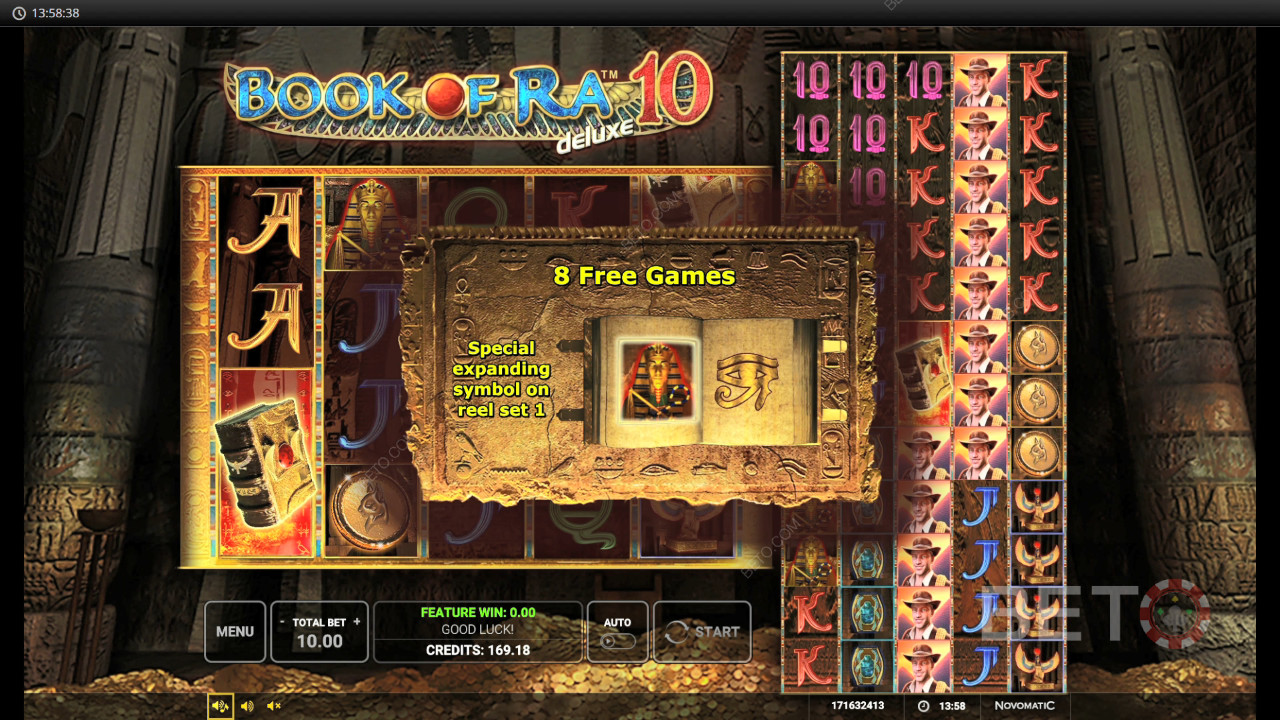 Ripper Bonuses Revealed in Book Of Ra Deluxe 10 by Greentube