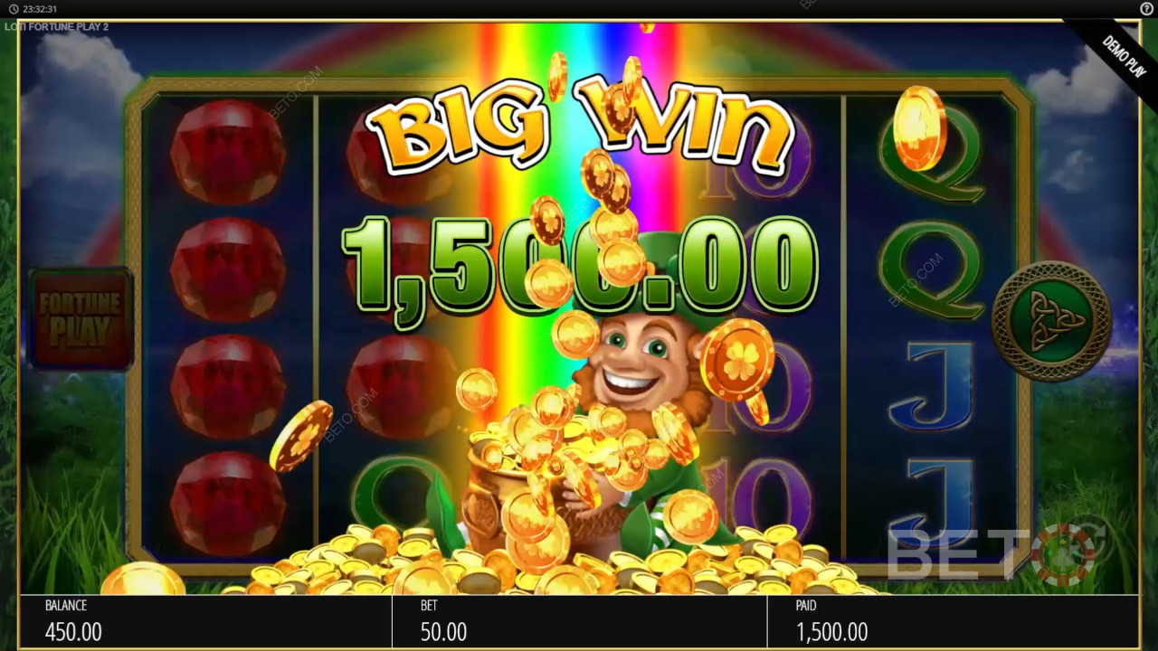 Score 50,000x Your Wager on Luck O The Irish Fortune Spins 2 Pokie!