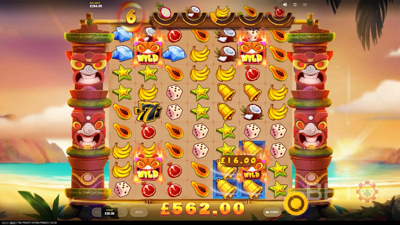 Fill the progress bars in the Free Spins to boost your winning odds