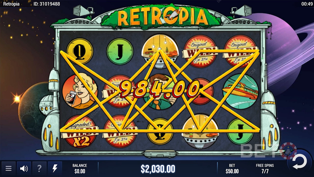Score big with Wilds and heaps of paylines, mate