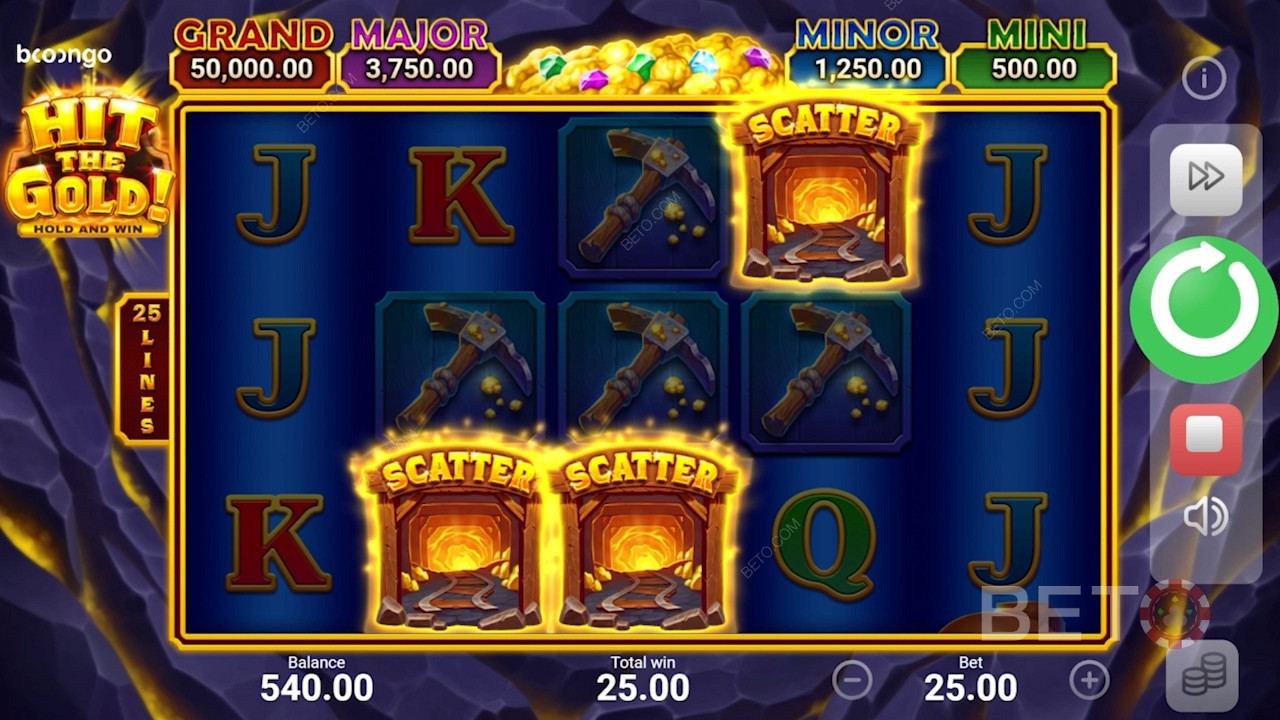 Snag at least 3 Scatter symbols on the reels to kick off the Free Spins bonus round