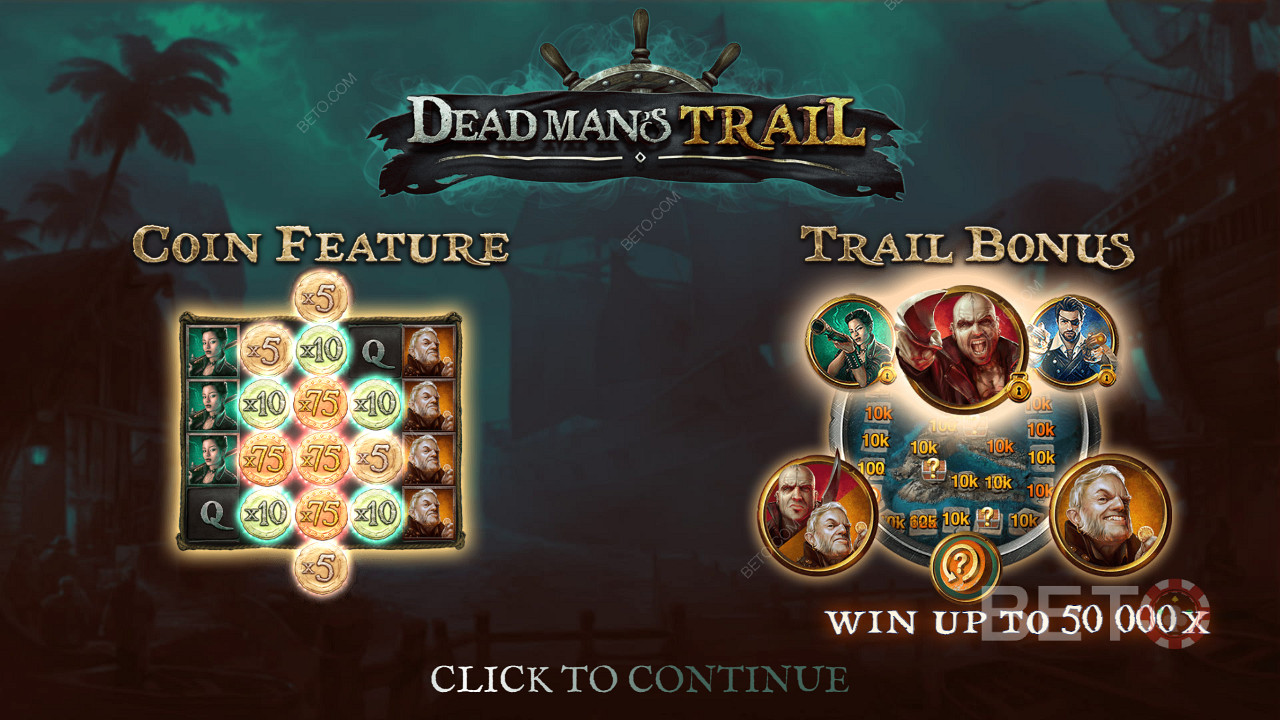 Blaze the Trail Bonus and nab Coins in Dead Man