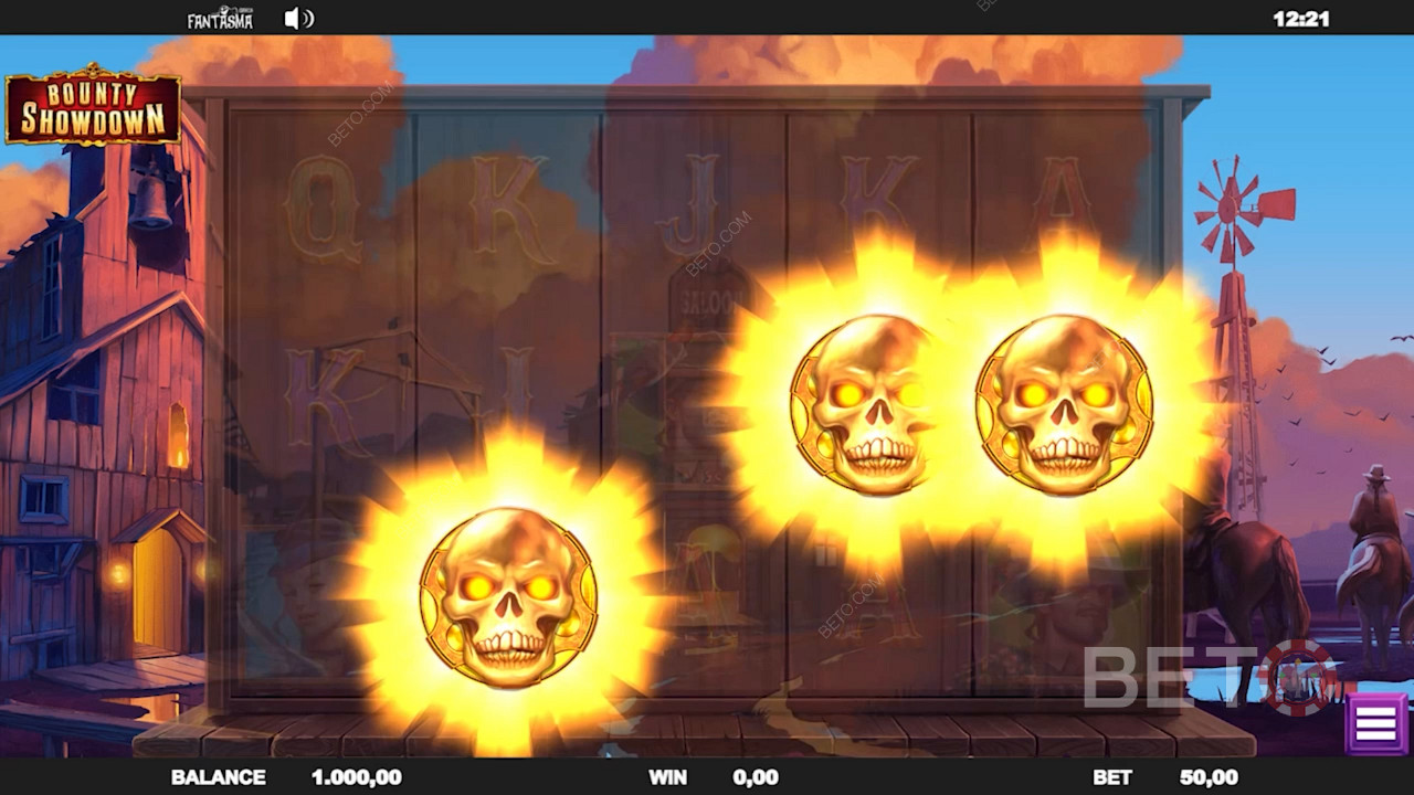 Special Wild symbols in Bounty Showdown and instant cash prize
