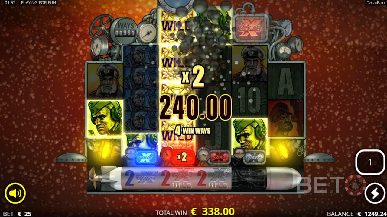 Dive for ripper wins up to 55,200x your bet in Das xBoot pokie