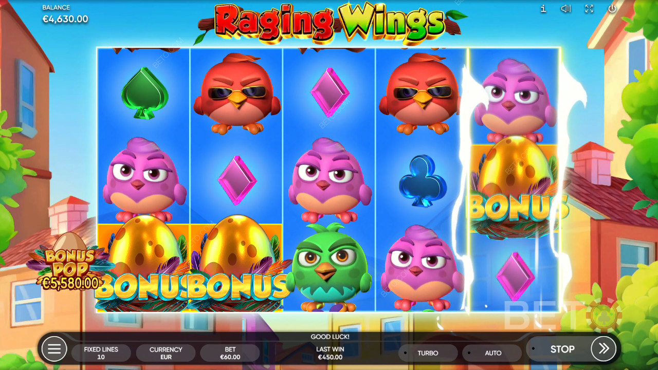 Raging Wings Free Play