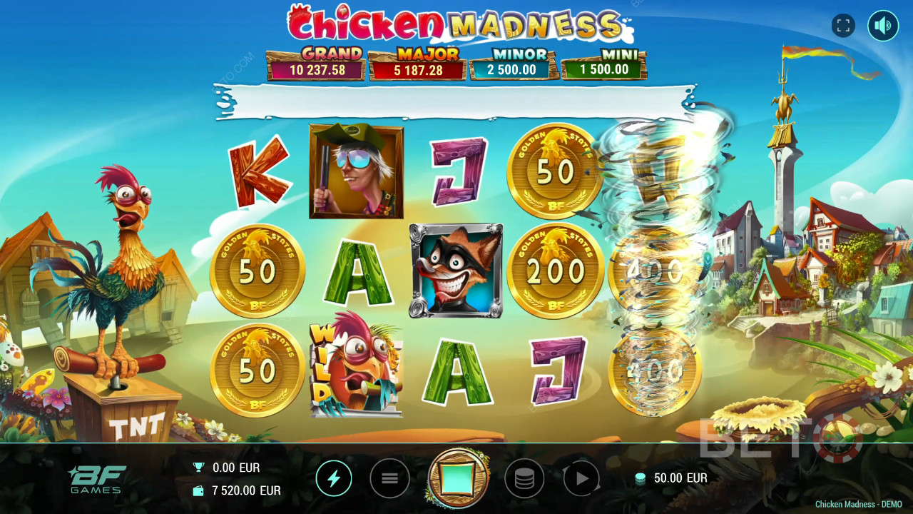 Chook Chaos Review by BETO Pokies