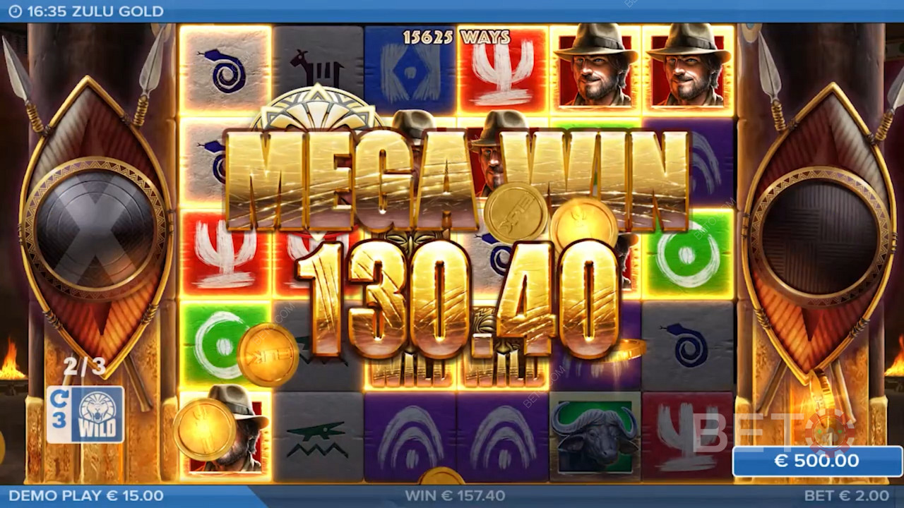 Keep spinning and you could score the jackpot of 10,000x your bet