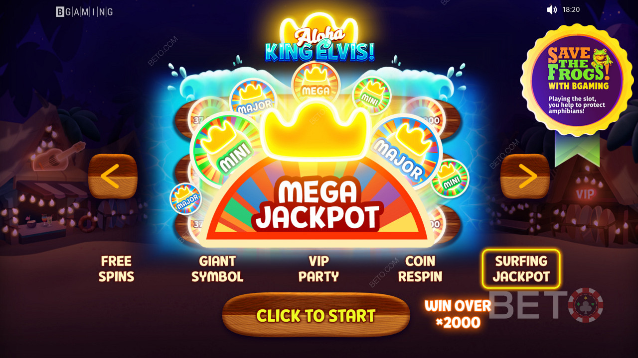Massive prize pool in Aloha King Elvis