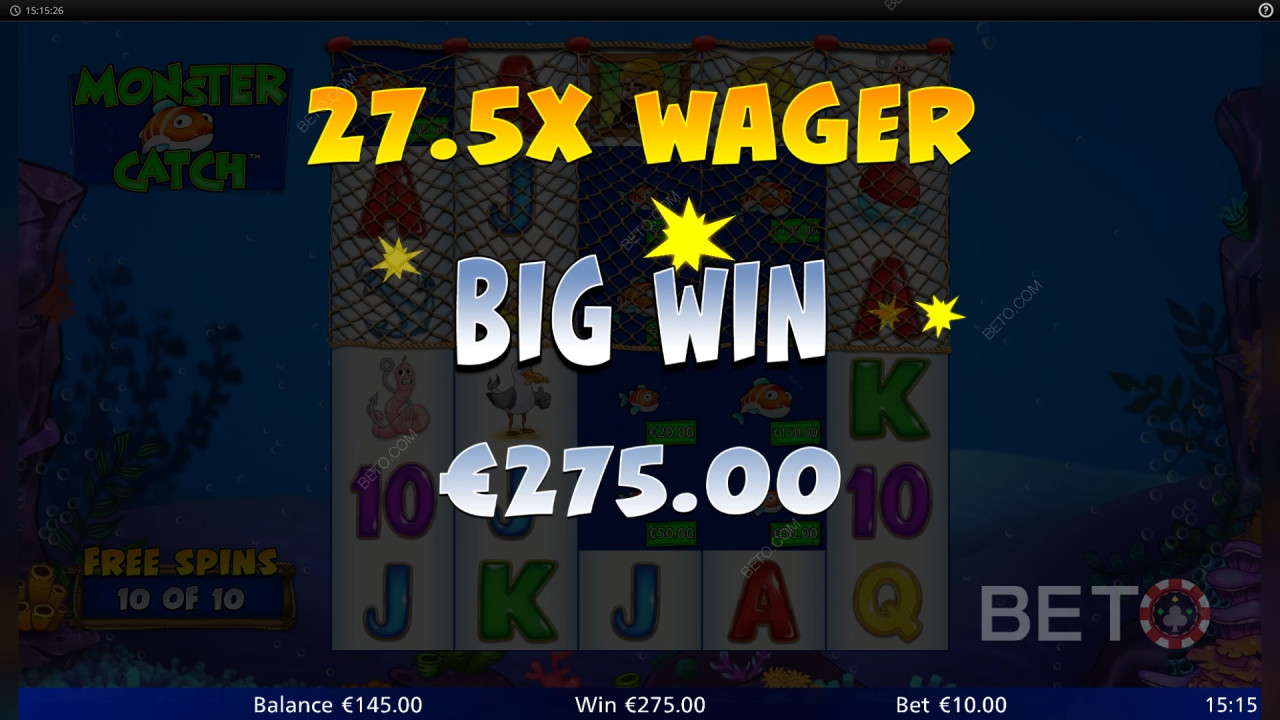 Reel in 736x Your Wager in Monster Catch Pokie!
