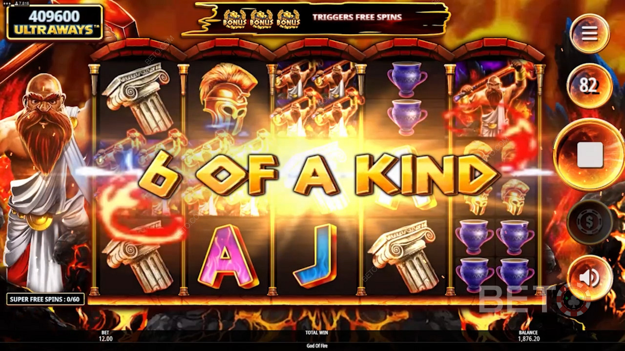Ignite massive wins with UltraWays: 60 million ways to strike it lucky