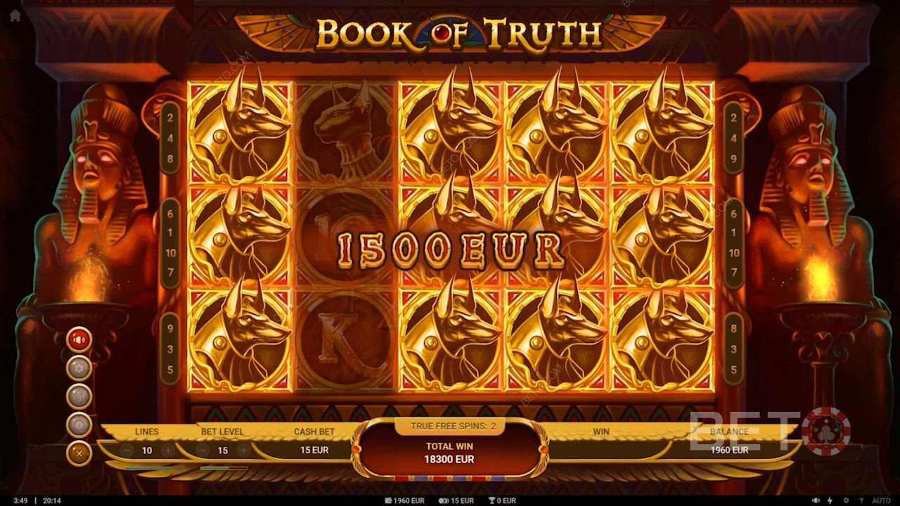 Striking it lucky with Book of Truth