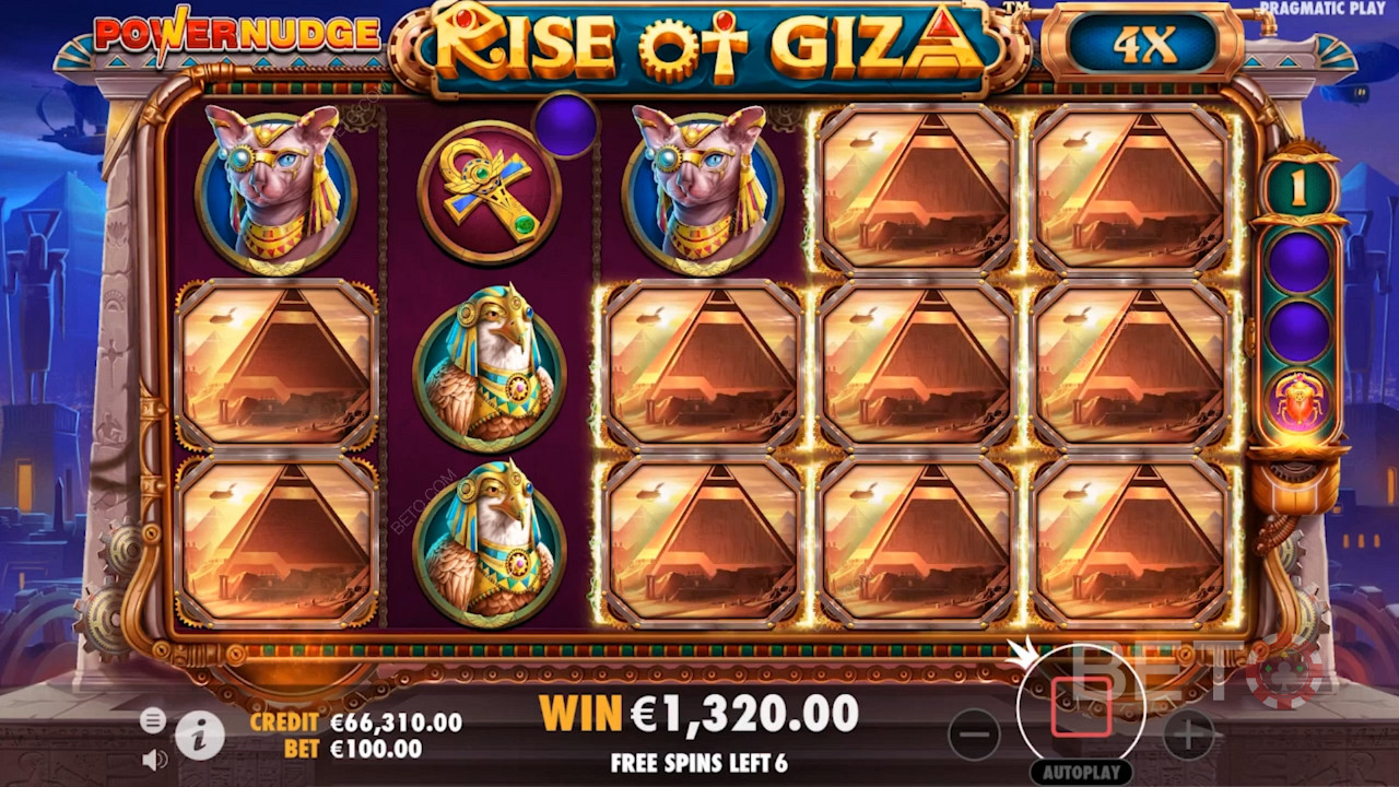 Score Multipliers in the Free Spins Bonanza
