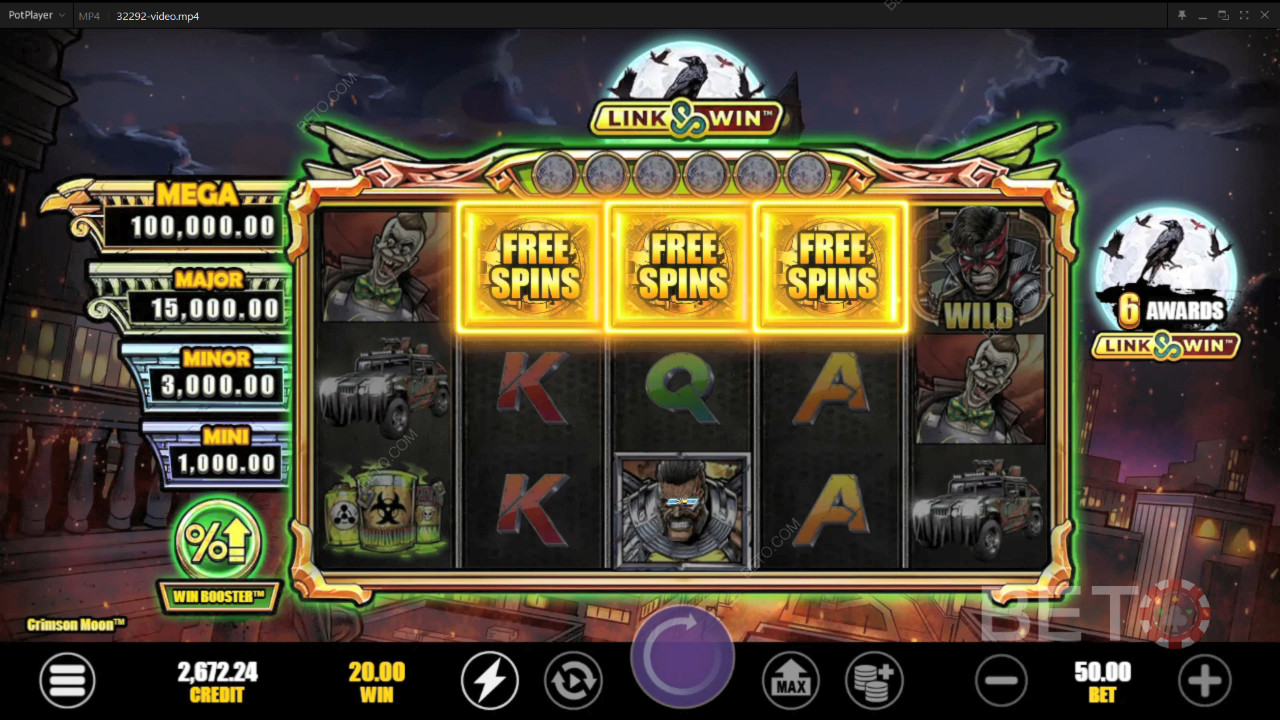 Crimson Moon Review on BETO Pokies
