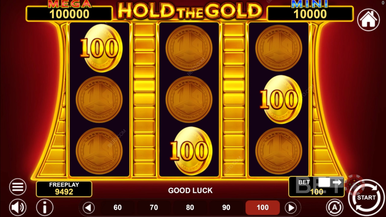 Hold The Gold Review by BETO Pokies