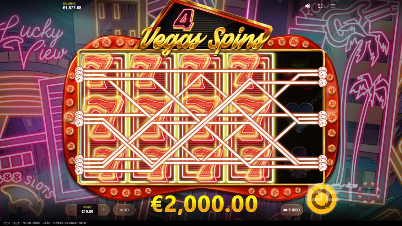 Scoring a massive win on Neon Links