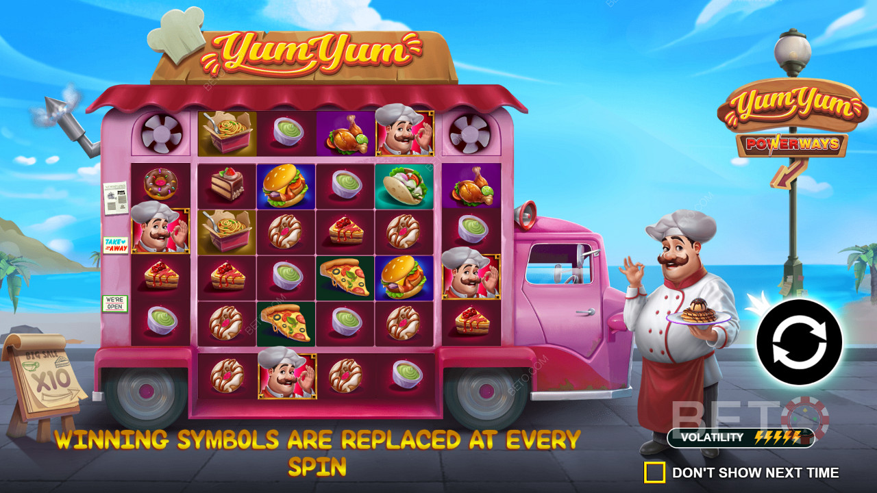 Ripper Symbol Swap feature in Yum Yum Powerways