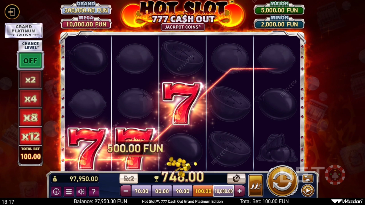 Hot Slot: 777 Cash Out Grand Platinum Edition Review by BETO Pokies