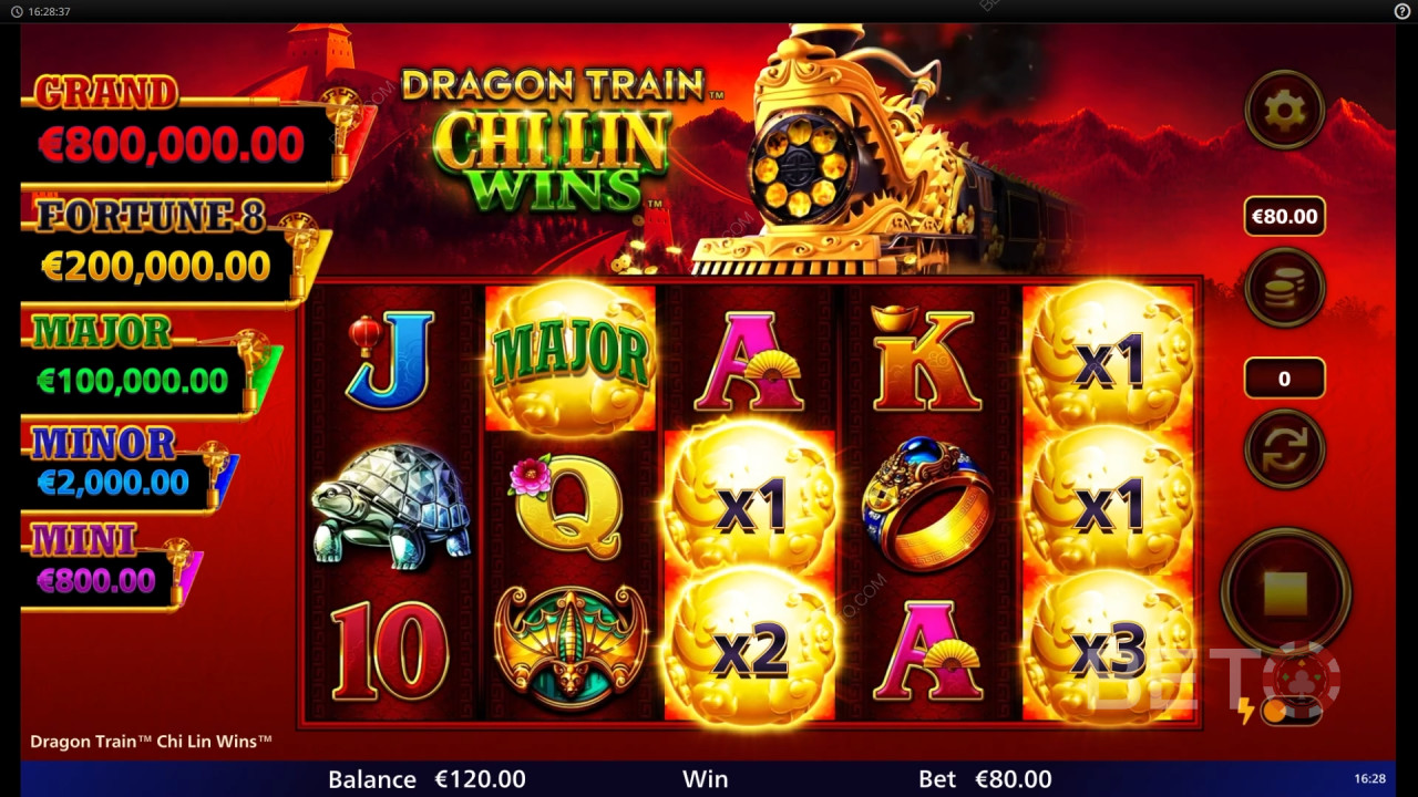 Dragon Train Chi Lin Wins Free Play