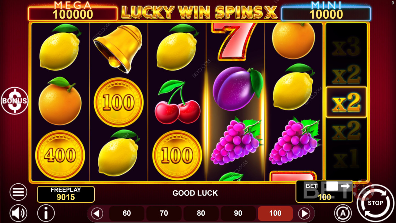 Lucky Win Spins X Free Play