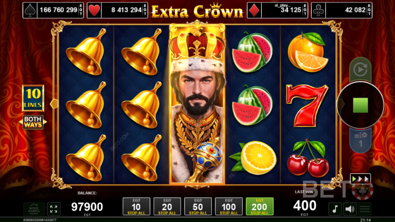 Extra Crown Free Play