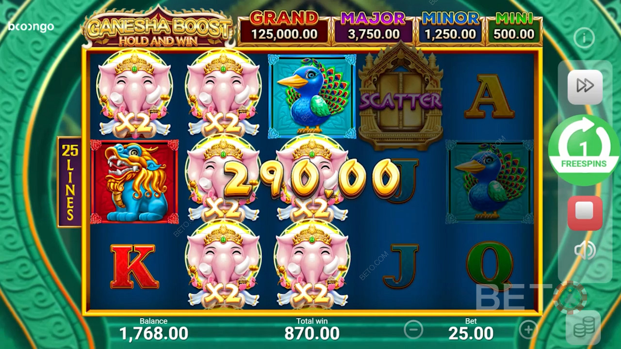 Score Wild X2 in free spins for massive wins