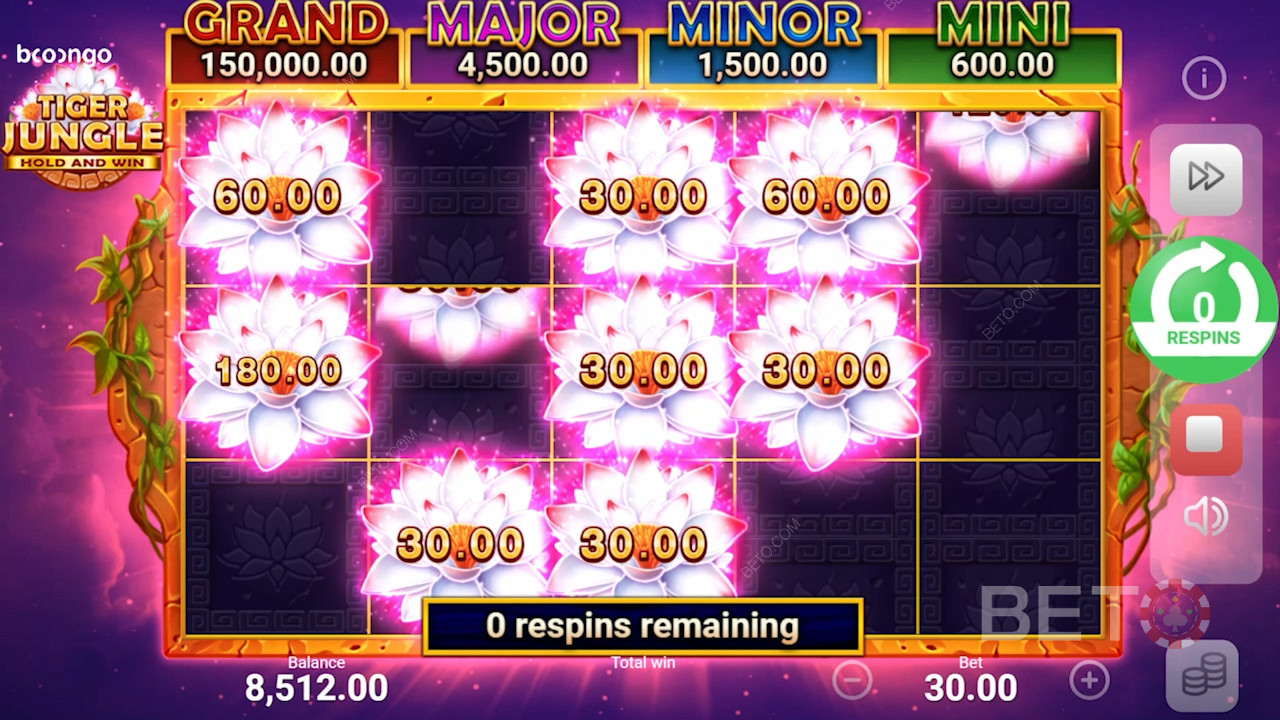 This pokie boasts Lotus Flower bonus icons, a flood of cash rewards