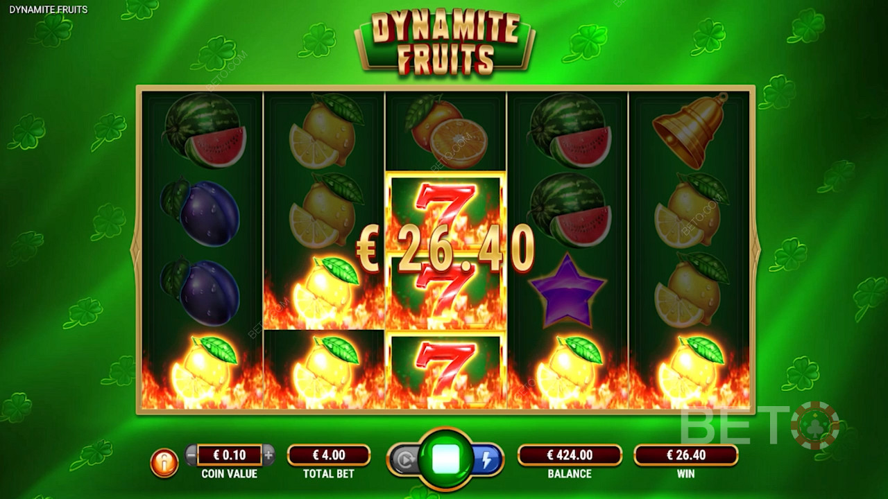 Ripper wins in Dynamite Fruits