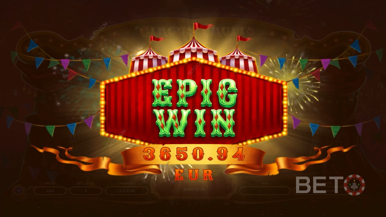 Score a Ripper Win on Circus Fruits