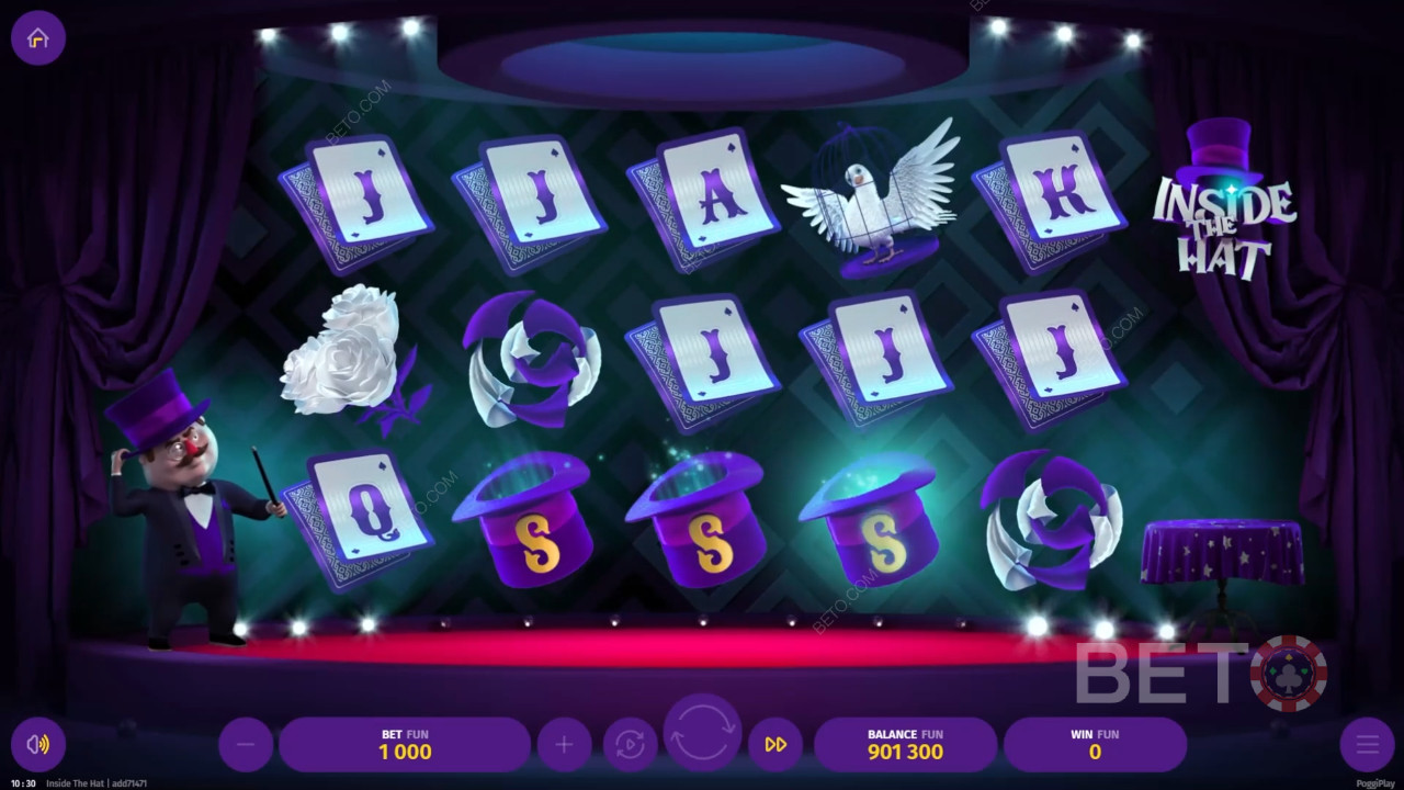 Inside The Hat Review by BETO Pokies