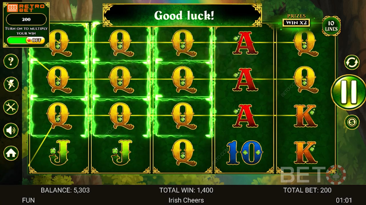 Irish Cheers Review by BETO Pokies