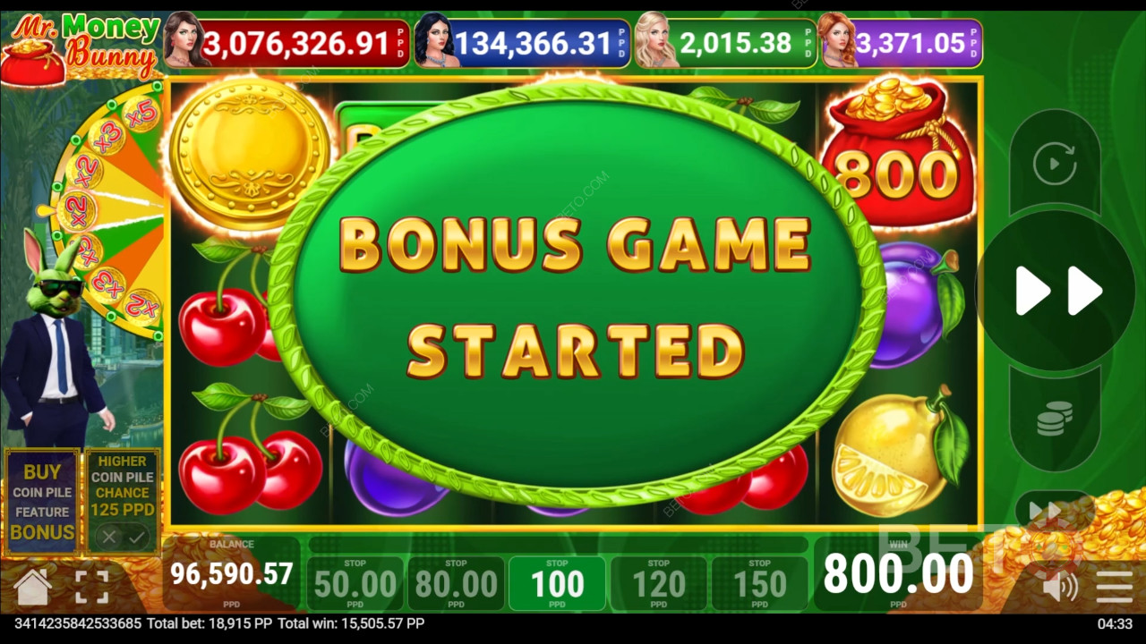 Bonus Features Explained in Money Bunny by Pateplay