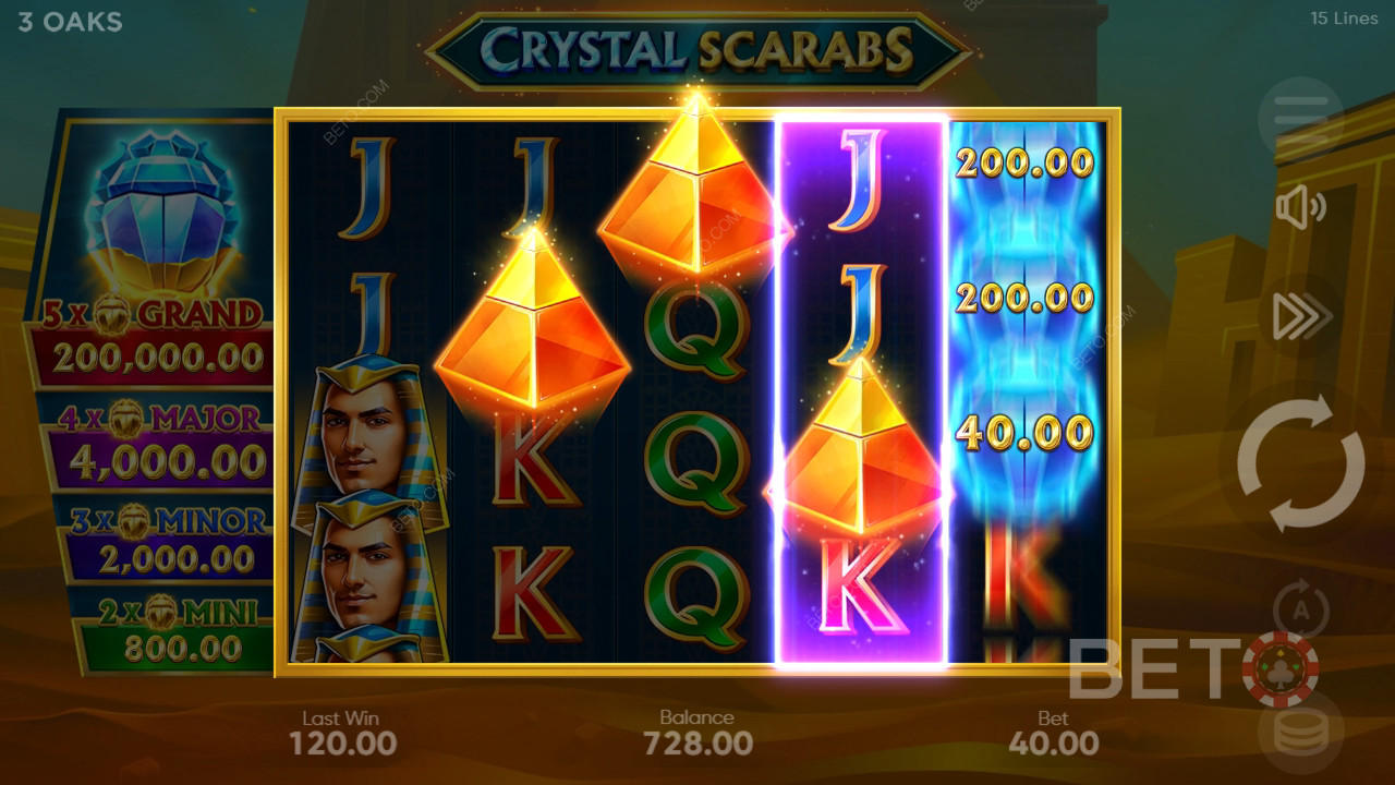 Crystal Scarabs Review by BETO Pokies