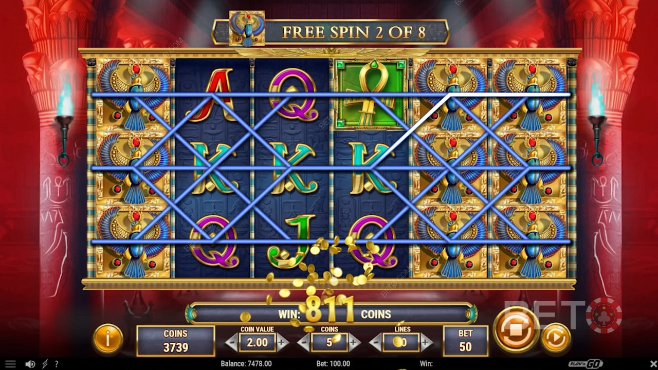 A bonus 6th reel joins the grid when Free Spins are triggered