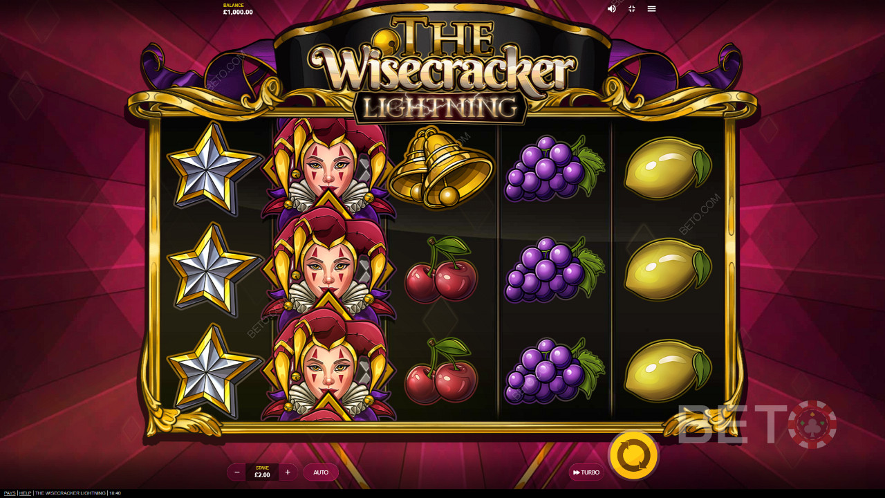 Understated visuals and basic graphics in The Wisecracker Lightning