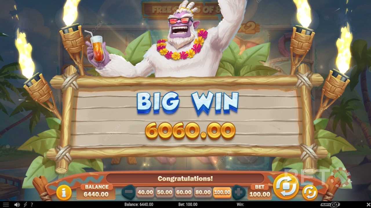 Score big in Hotel Yeti-Way pokie game