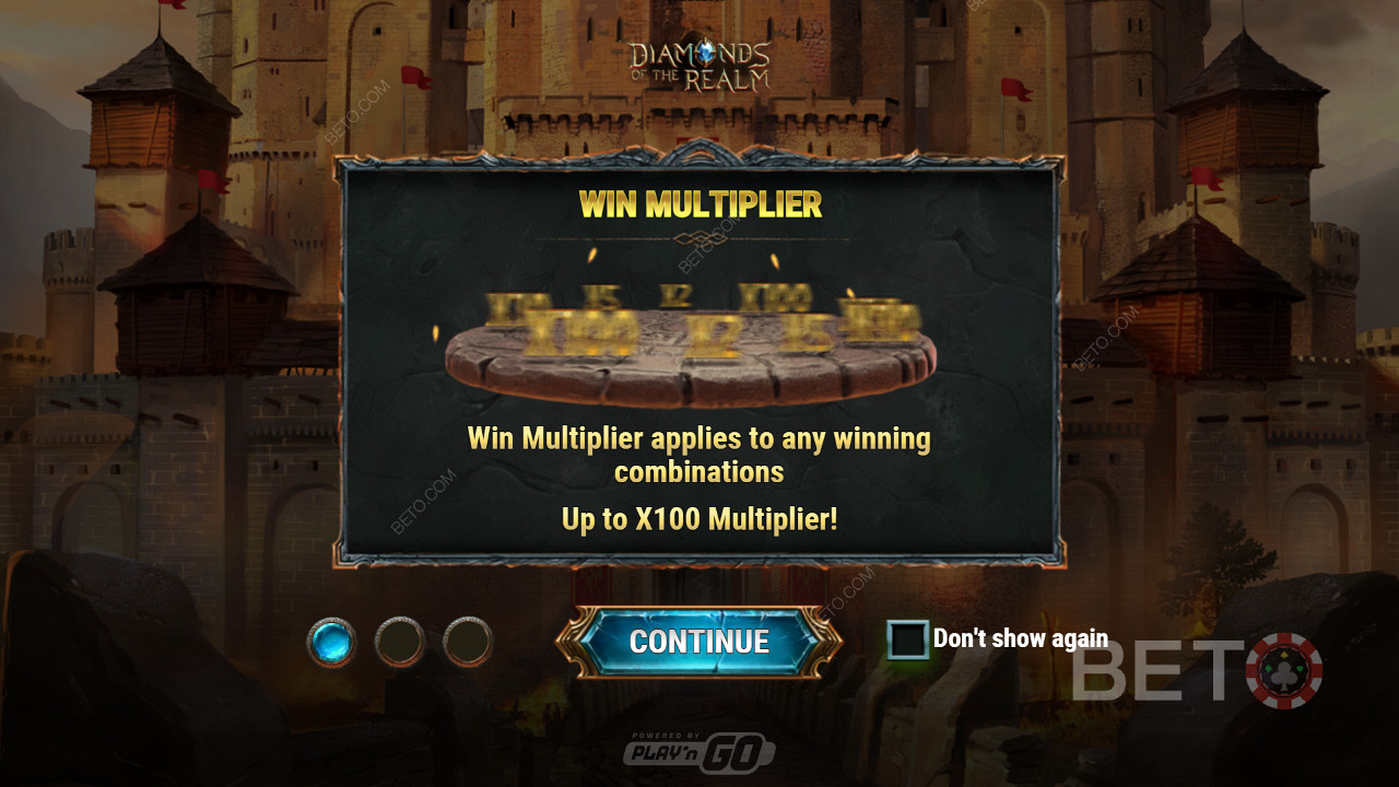 You might score a ripper Win Multiplier boost from x2 to x100 anytime