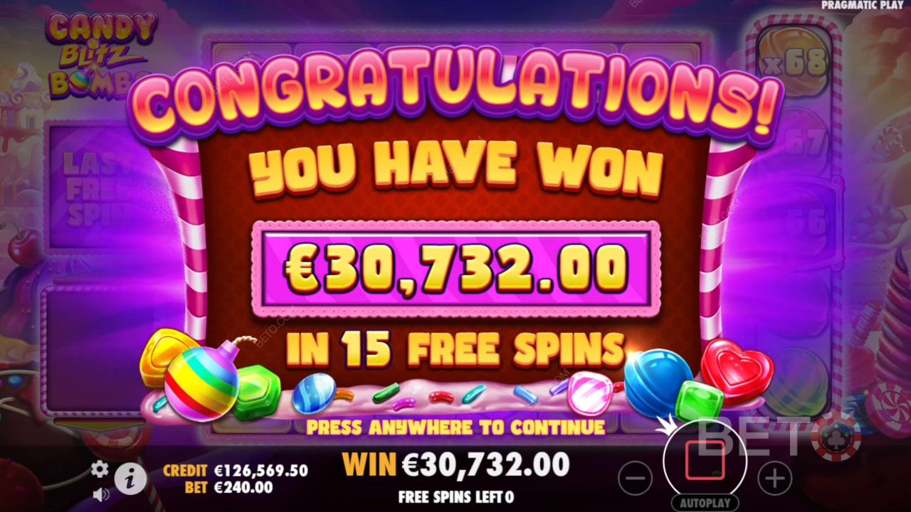 Sweet Rewards Unveiled in Candy Blitz Bombs by Pragmatic Play