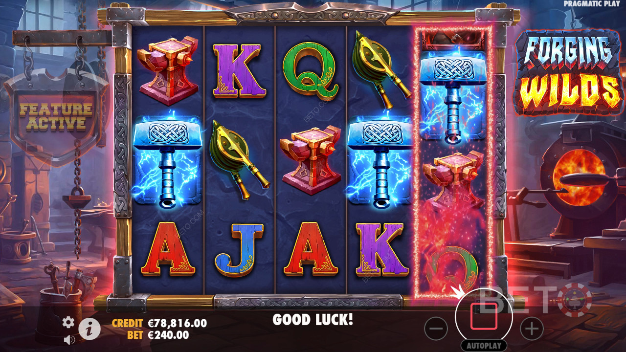 Forging Wilds Review by BETO Pokies