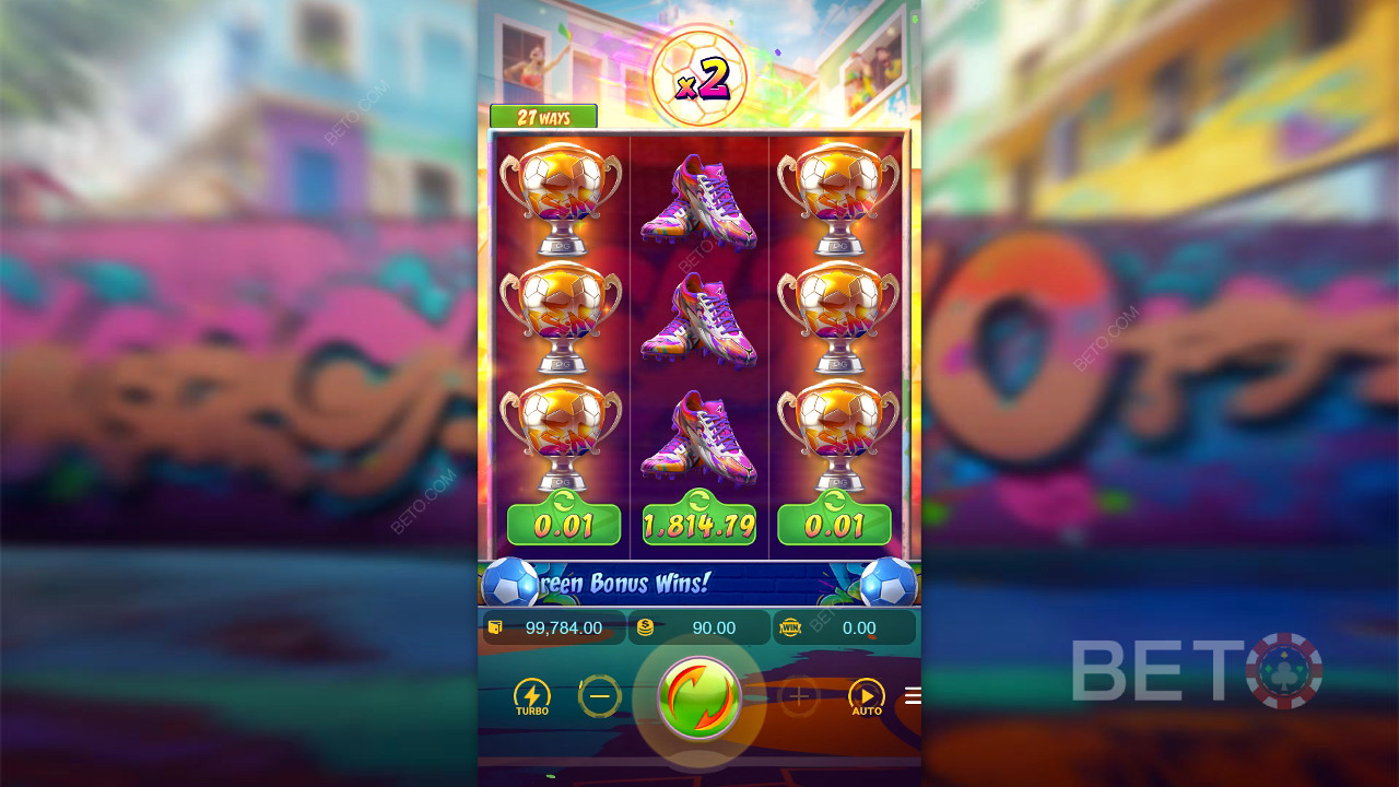 Score 2,000 Times Your Wager in Footy Fever Pokie!