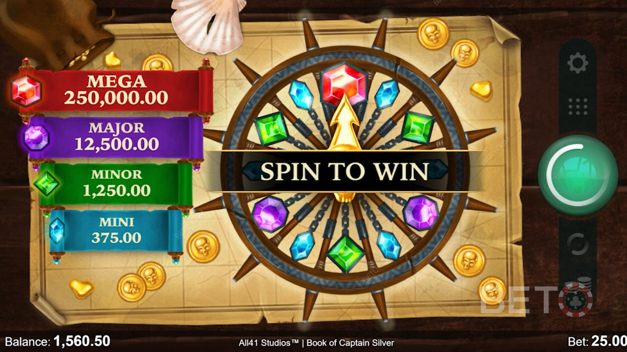 4 Ripper Jackpots in Book of Captain Silver