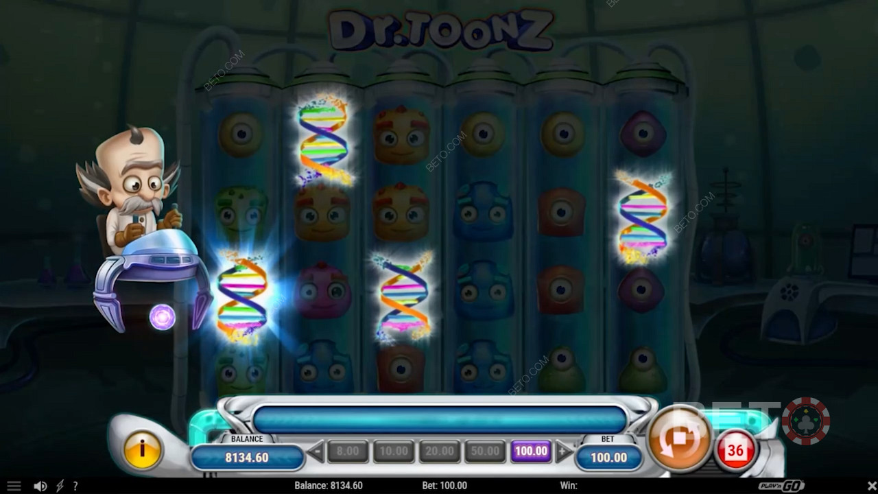 Score 3+ Scatters to kick off Free Spins