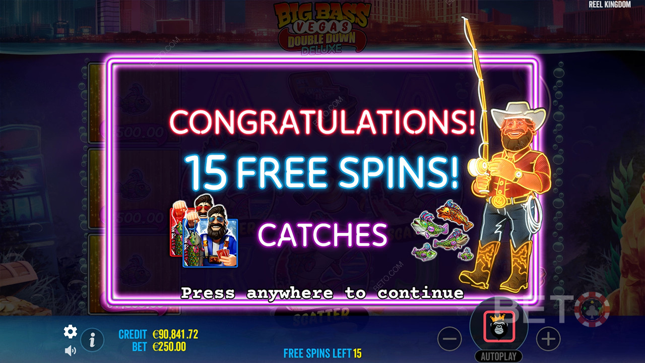 Ripper Bonuses Revealed in Big Bass Vegas Double Down Deluxe by Reel Kingdom