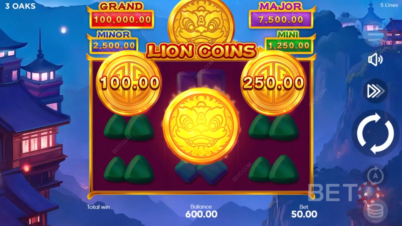 Lion Coins Review by BETO Pokies