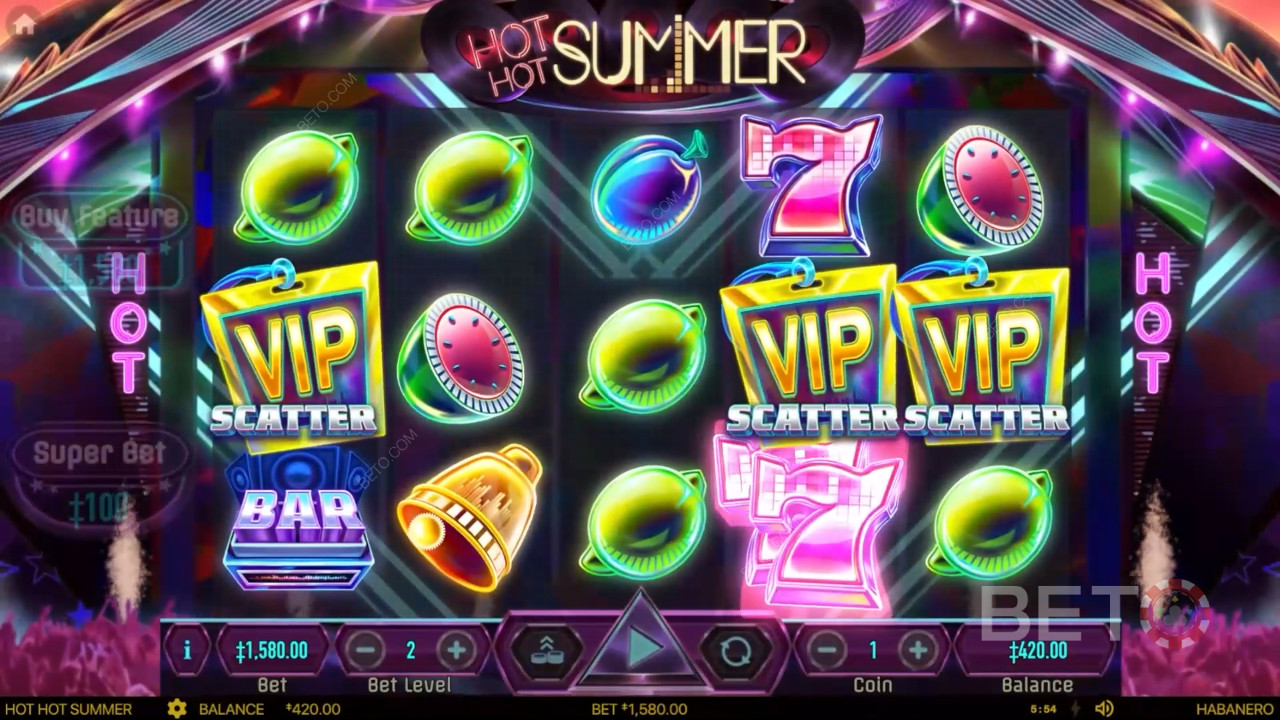 Scorcher of a Summer Review by BETO Pokies