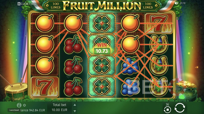 Ripper pokies with 100 paylines - St. Patrick