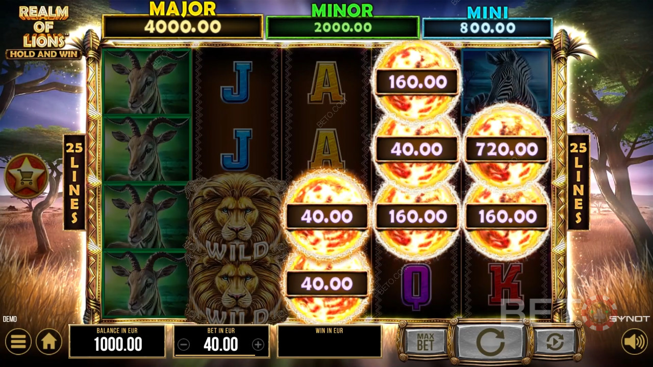 Realm of Lions Review by BETO Pokies