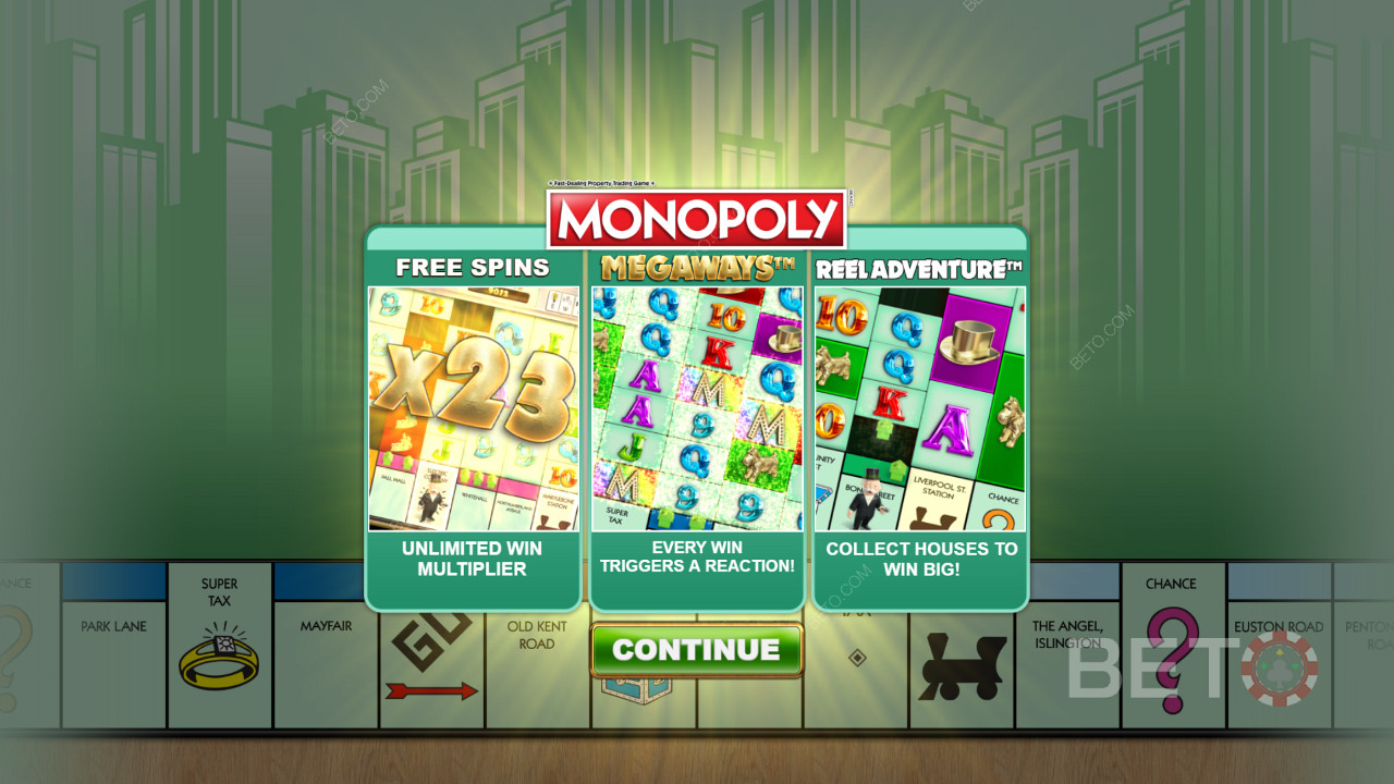 Welcome to Monopoly Megaways Pokie